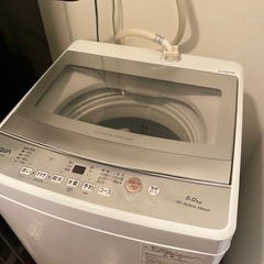 洗濯機　アクア AQW-S5P 2024年製　使用1年未満の画像