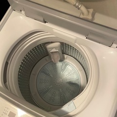 洗濯機　アクア AQW-S5P 2024年製　使用1年未満の画像
