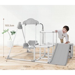 折りたたみわんぱくスライダージム　ブランコ付きDXの画像