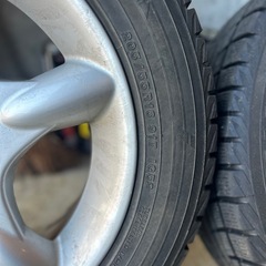 ミニクーパー16inchスタッドレス付きの画像