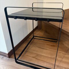 ＊タワー＊レンジ上ラック＊ブラック＊山崎実業(Yamazaki) ＊tower＊の画像