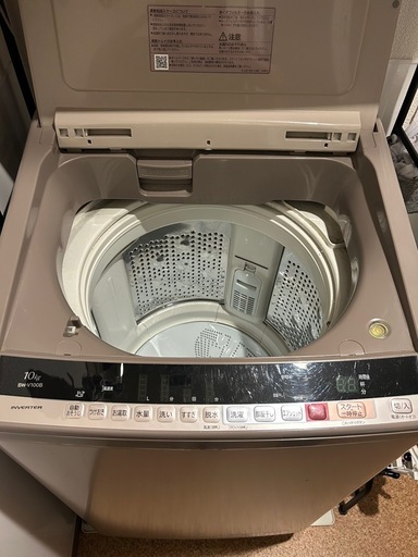 10kg縦型洗濯機　BEAT WASH　