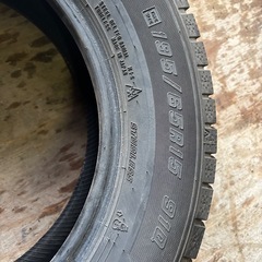 グッドイヤー　アイスナビ7 195/65R15 2022年製の画像