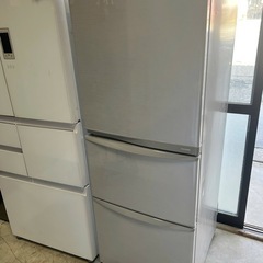 NO B707🌈福岡市内配送設置無料✨🌈東芝 ３ドア冷凍冷蔵庫 GR-34ZY(SS) 340Lの画像