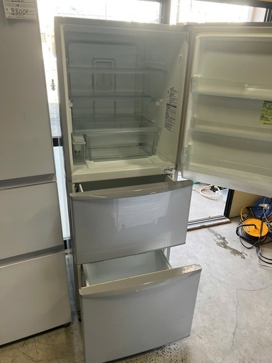 NO B707?福岡市内配送設置無料✨?東芝 ３ドア冷凍冷蔵庫 GR-34ZY(SS) 340L