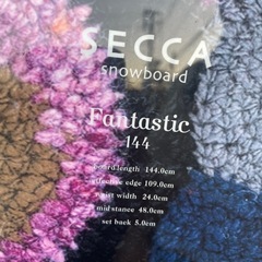 secca Fantastic レディース　パウダーボードの画像