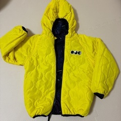 BLACK OJICO 中綿アウター ドクターイエロー　リバーシブルジャケットの画像