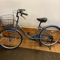 24インチ　LEDライト　シングルギア　自転車　の画像