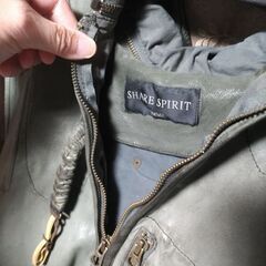 レザーベストの画像