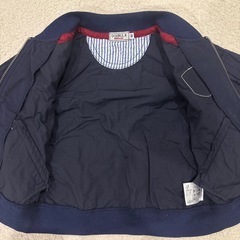 【取引中】ミキハウス　ダブルB 薄手ジャンパーの画像