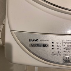 【一人暮らしに最適】縦型全自動洗濯機の画像