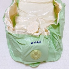 リッチェル ふかふかベビーバス プラス 新生児〜の画像