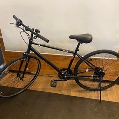 【クロスバイク②】700c 6速　ブラックの画像