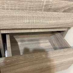 収納キャビネット(木目調)の画像