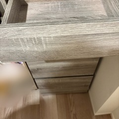 収納キャビネット(木目調)の画像