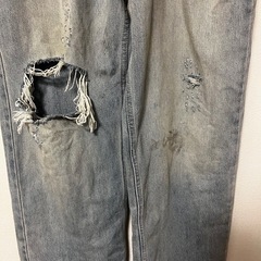 リーバイスシルバータブ　ワイドバギーデニムの画像