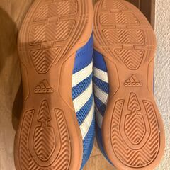 ＊アディダス＊スニーカー＊サイズ22.5cm＊ブルー＊の画像