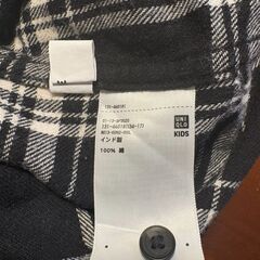 ＊ユニクロ＊チェック柄ネルシャツ＊サイズ150＊の画像