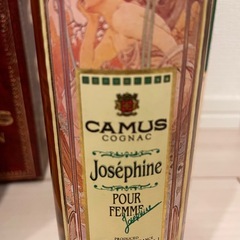【未開封】CAMUS カミュ コニャック 2本セット ナポレオン/ジョセフィーヌ 箱付きの画像