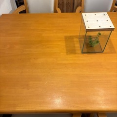 貰ってください　ダイニングテーブル椅子セットの画像