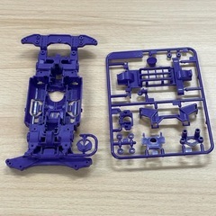ミニ四駆　MSフレキ加工品（パープル）の画像