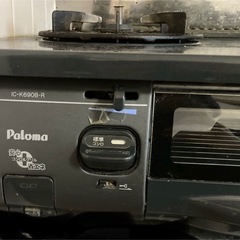 ※お話し中※都市ガス用　2口コンロ(右側が強火力)の画像