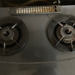 ※お話し中※都市ガス用　2口コンロ(右側が強火力)の画像