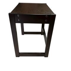 ◇木製スツール　ダークブラウンの画像