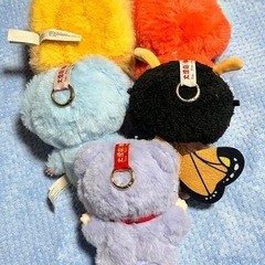 カワイイぬいぐるみ５セットの画像