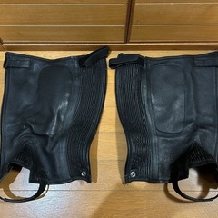 ELT　乗馬用ブーツ　36(23.5cm相当)　チャップス　Sサイズの画像
