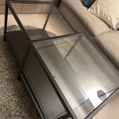 IKEA ガラステーブルの画像