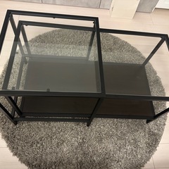 IKEA ガラステーブルの画像