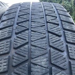 スタッドレスタイヤ4本 235/55R18 100Q ブリヂストンBS ブリザックDM-V3 倉庫保管 の画像
