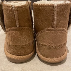 ムートンブーツ ホットビスケッツ ミキハウスの画像
