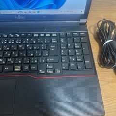15.6型 富士通 A574/HX i3 メモリ8GB SSD128GB WIN11の画像