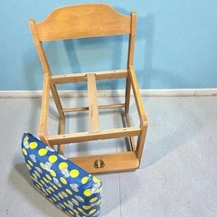 昭和レトロ 高さ調節可能な子供椅子 の画像