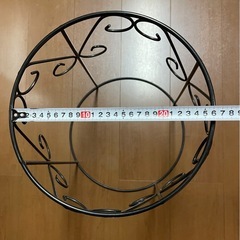 アイアン製フラワースタンド3個セット 高さ45cm 植物 ラックの画像