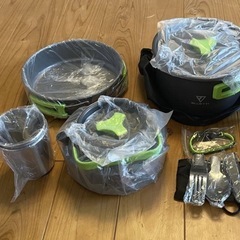 キャンピングクッカー一式の画像