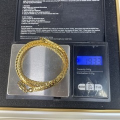 K18刻印有り　残り9本！！喜平ネックレスの画像