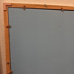 【あげます】ポスター額縁（サイズ横54センチ、縦79センチ）の画像