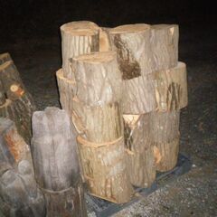 【玉切薪☆大変お得☆広葉樹☆約300kg以上】 ★1207の画像