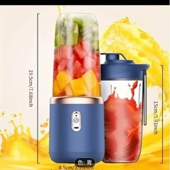 SMALL PORTABLE MULTI-FUNCTION ジューサー ミキサー ピンクの画像