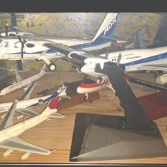 飛行機JAL　ANK MCA ADK模型　まとめて大量の画像