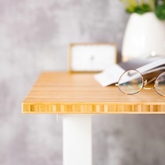 フレキシスポット　竹製　天板　120cm x 60cmの画像