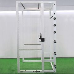 状態良好 アメリカ製/made in the U.S.A サイベックス/CYBEX パワーラック/パワーゲージステーションアタッチメント プロ仕様（ジムで使用） 頑丈さ抜群 手渡し希望/自社配送可能（配送エリアについてお問い合わせください)の画像