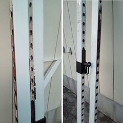 状態良好 アメリカ製/made in the U.S.A サイベックス/CYBEX パワーラック/パワーゲージステーションアタッチメント プロ仕様（ジムで使用） 頑丈さ抜群 手渡し希望/自社配送可能（配送エリアについてお問い合わせください)の画像