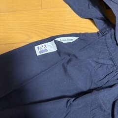 エプロン　リボン柄の画像