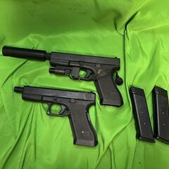 ジャンク!MGC ガスガン グロック18!グロック17セット！@Y10の画像