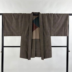 メンズ着物 羽織 アンサンブル 正絹の画像