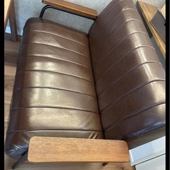 Rae様【9日　夜　確定】レザーソファ　ベンチチェア　ガレージの画像